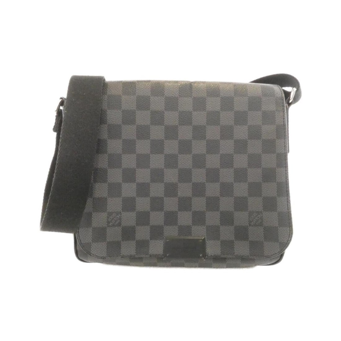 Louis Vuitton Damier Graphite District PM N41260 Shoulder Bag: --- Catalog ---Category: SizeWeight: 650g / 1.43lb.Size (HxWxD): 23cm x 25cm x 8cm / 9.05'' x 9.84'' x 3.14''Strap Length: 145cm / 57.08''Category: DesignType: Shoulder bagColor: GraphiteGender: