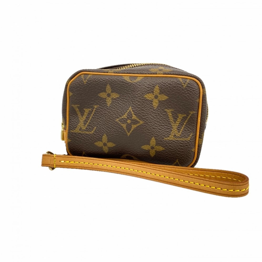 Louis Vuitton Monogram Truss Wapiti Bag M58030 Brown Women's: --- Catalog ---Category: SizeSize (HxWxD): 7.5cm x 11cm x 4.5cm / 2.95'' x 4.33'' x 1.77''Category: DesignType: PouchColor: BrownGender: WomenCategory: GeneralMPN: M58030Brand: Louis Vuitton--- Item