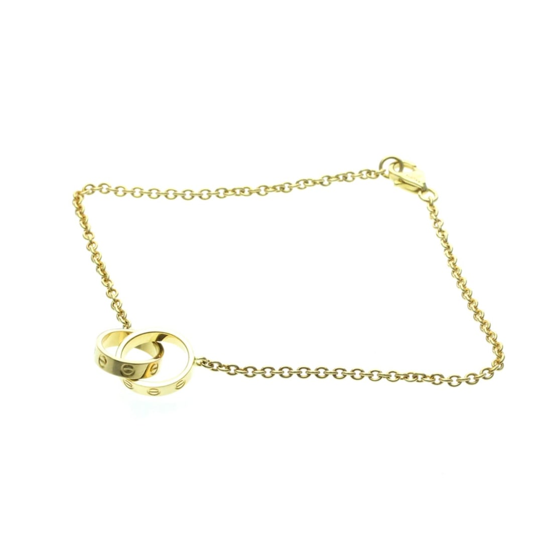 Cartier Baby Love Bracelet Yellow Gold (18K) No Stone Charm Bracelet Gold (1 of 11)