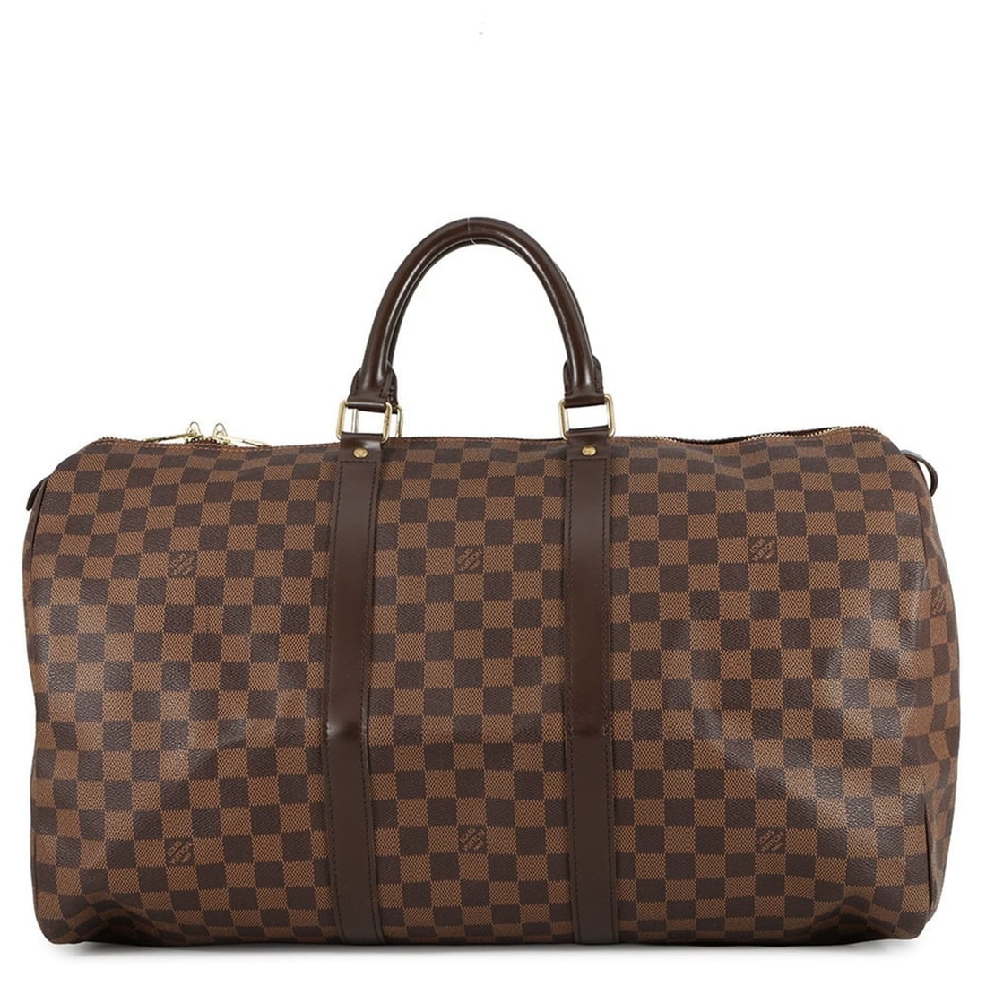 Louis Vuitton Boston Bag Damier Ebene Keepall 50 N41427 LOUIS VUITTON (1 of 16)