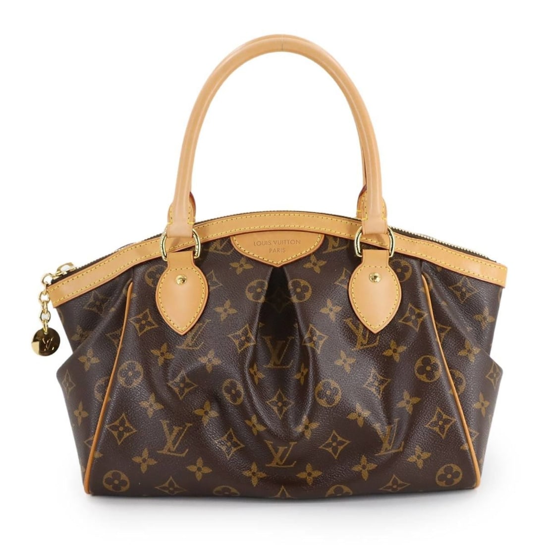 Louis Vuitton Monogram Tivoli PM Handbag, Brown, M40143, Gold Hardware (1 of 12)