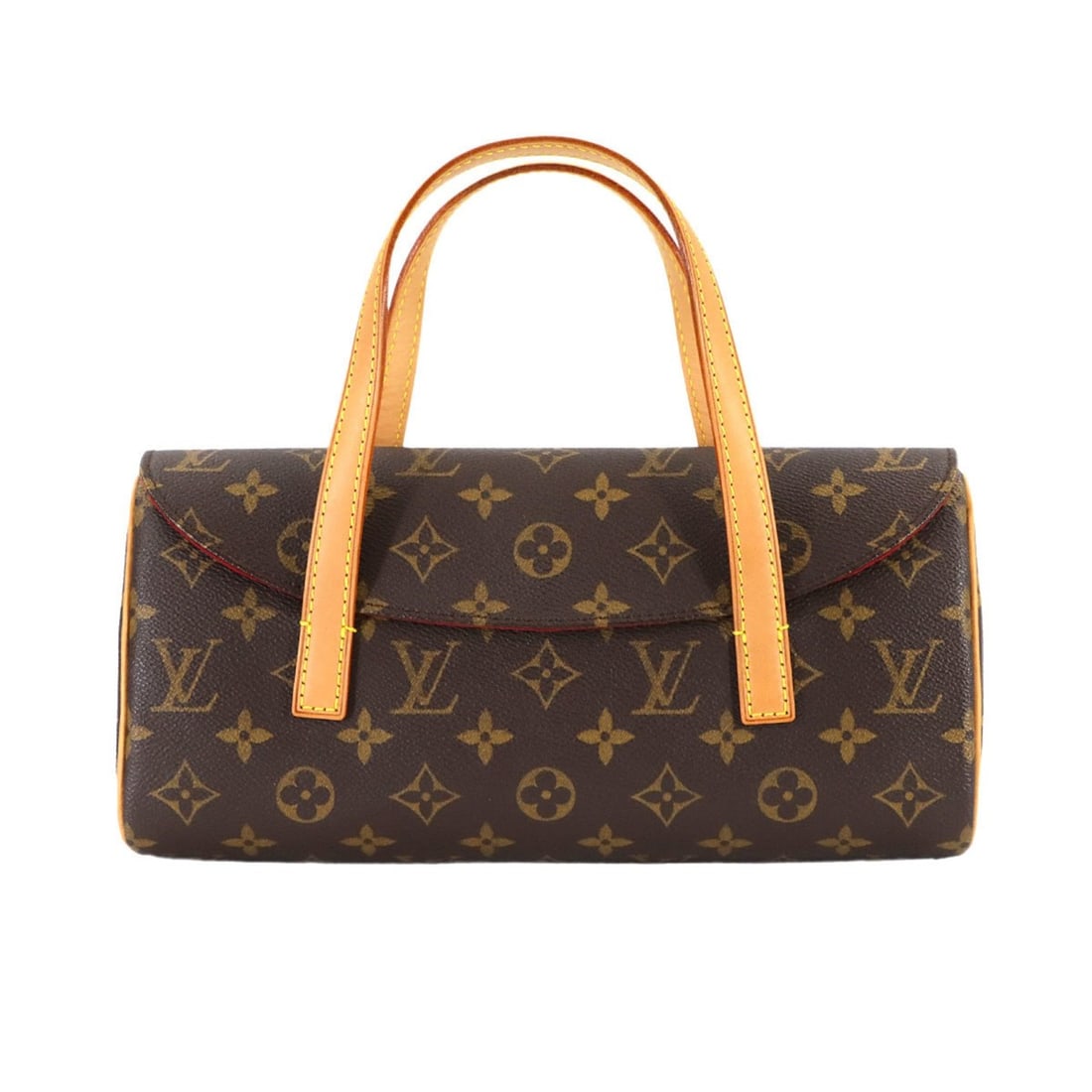 Louis Vuitton Monogram Sonatine Handbag, Brown, M51902, Gold Hardware: --- Catalog ---Category: SizeSize (HxWxD): 13cm x 28.5cm x 4.5cm / 5.11'' x 11.22'' x 1.77''Category: DesignType: HandbagColor: Brown, MonogramGender: WomenMaterial: Monogram Category: GeneralMPN: M51