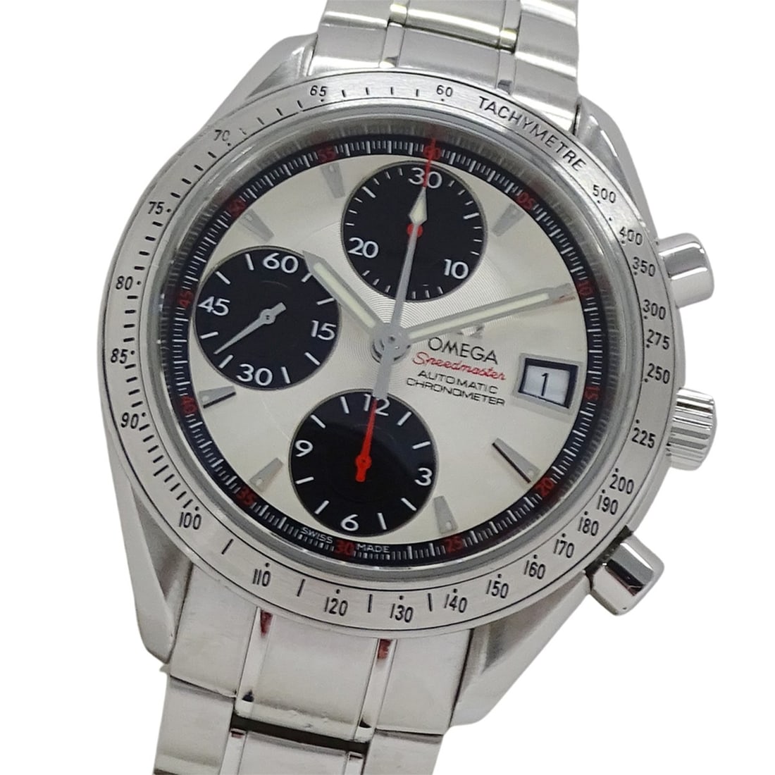 OMEGA Speedmaster 3211.31 Men's Watch, Date, Chronometer, Automatic, Stainless Steel, Silver,: --- Catalog ---Category: SizeWrist Size: 20.5cm / 8.07''Case Diameter: 39mm / 1.54''Category: DesignType: WristwatchGender: MenColor (Dial): SilverMaterial (Band): Stainless steelMaterial (Case): Stai