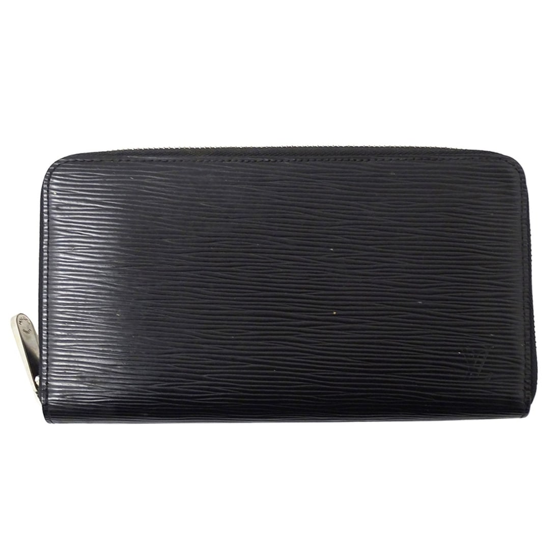 Louis Vuitton Epi Men's Zippy Organizer Wallet in Noir, M63852, Black, Round Zipper (1 of 18)