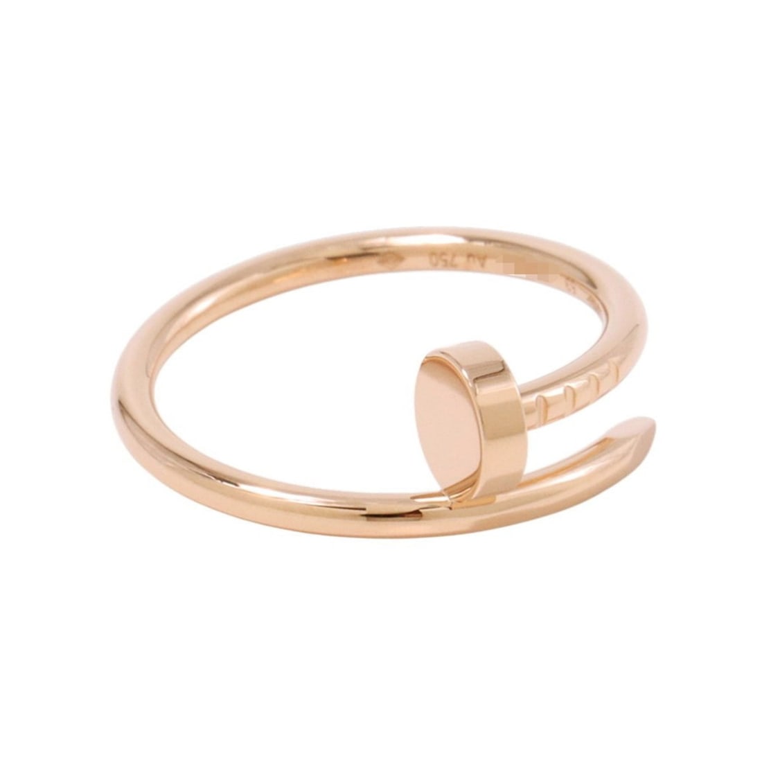 Cartier Juste Uncre ring in 18K pink gold, small model, size 53, B4225800. (1 of 16)