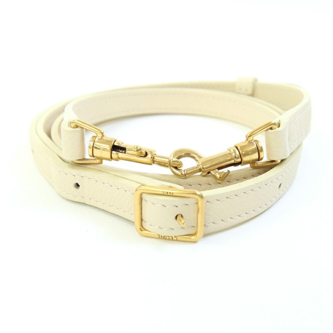 Celine shoulder strap, ivory leather bag, replacement strap for women's CELINE (1 of 20)