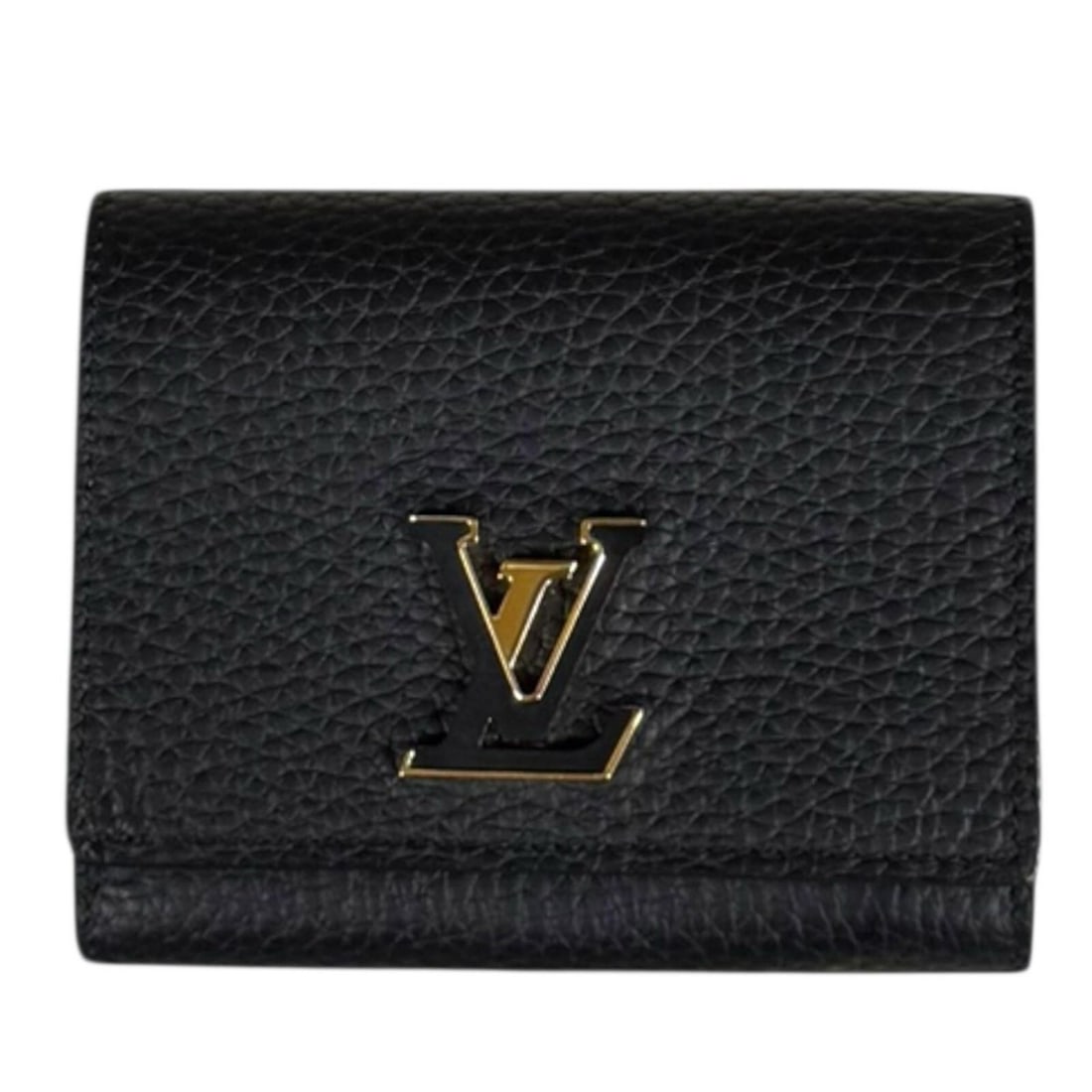 Pre-owned Louis Vuitton Portefeuille Capucines Tiny Bifold Wallet in Taurillon Leather M12149 for (1 of 15)