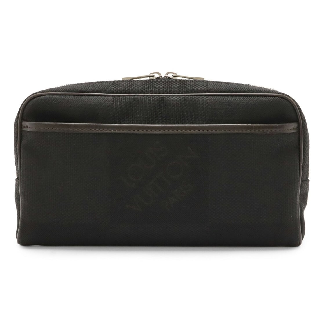 LOUIS VUITTON Damier Geant Acrobat Bag, Body Waist Canvas Noir, Black, M93620: --- Catalog ---Category: SizeSize (HxWxD): 15cm x 27cm x 4.5cm / 5.9'' x 10.62'' x 1.77''Category: DesignType: Sling bagColor: BlackGender: WomenMaterial: Canvas Category: GeneralMPN: M93620Brand: Lou