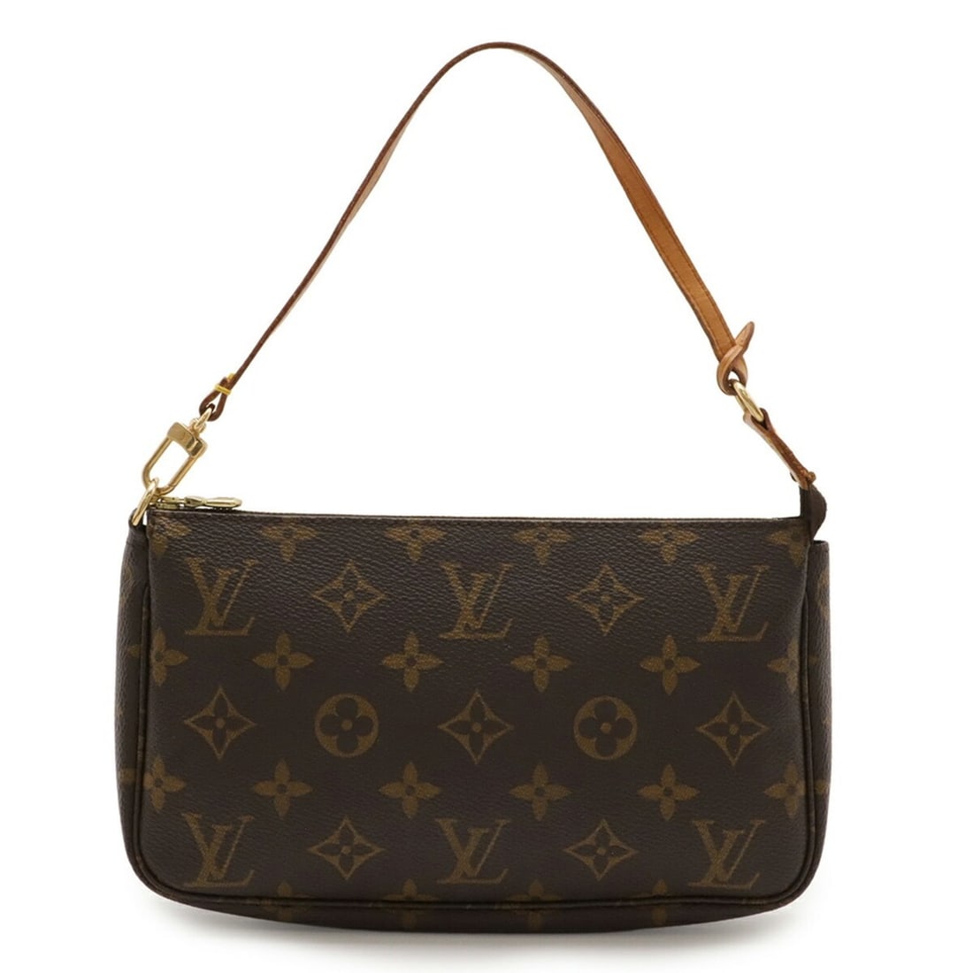 LOUIS VUITTON Monogram Pochette Accessoires Pouch Handbag M51980: --- Catalog ---Category: SizeSize (HxWxD): 13cm x 21cm x 3cm / 5.11'' x 8.26'' x 1.18''Category: DesignType: Handbag, Pochette, PouchColor: BrownGender: WomenMaterial: Canvas Category: GeneralMPN: M51