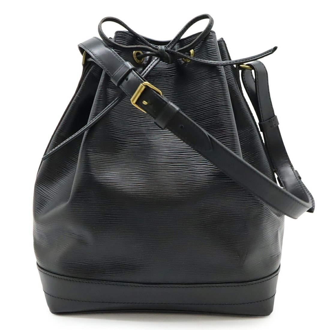 LOUIS VUITTON Epi Noe Shoulder Bag in Noir Black (M59002) (1 of 9)