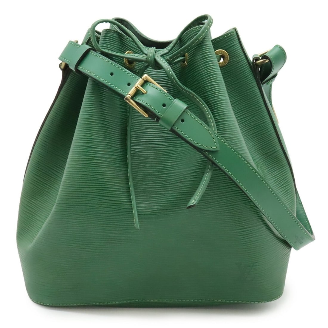 LOUIS VUITTON Epi Petit Noe Shoulder Bag, Borneo Green, M44104 (1 of 10)