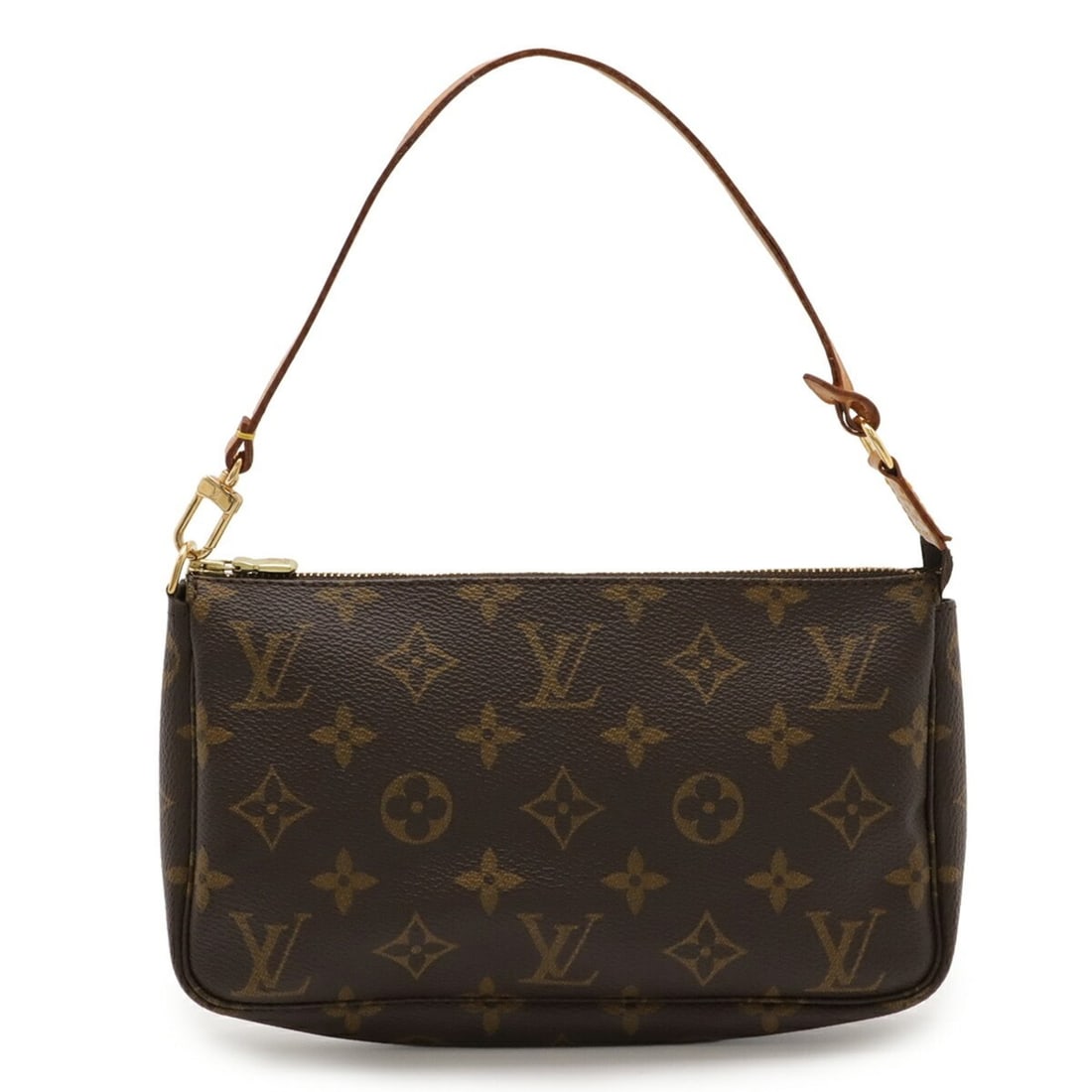 LOUIS VUITTON Monogram Pochette Accessoires Pouch Handbag M51980 (1 of 10)