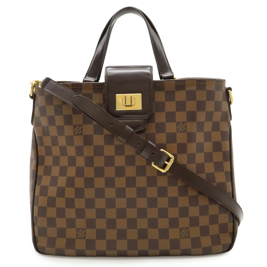 LOUIS VUITTON Damier Cabas Roseberry Tote Bag Shoulder Handbag N41177: --- Catalog ---Category: SizeSize (HxWxD): 28cm x 32.5cm x 13.5cm / 11.02'' x 12.79'' x 5.31''Category: DesignType: Handbag, Shoulder bag, Tote bagColor: BrownGender: WomenMaterial: PVC Outer Pocket: