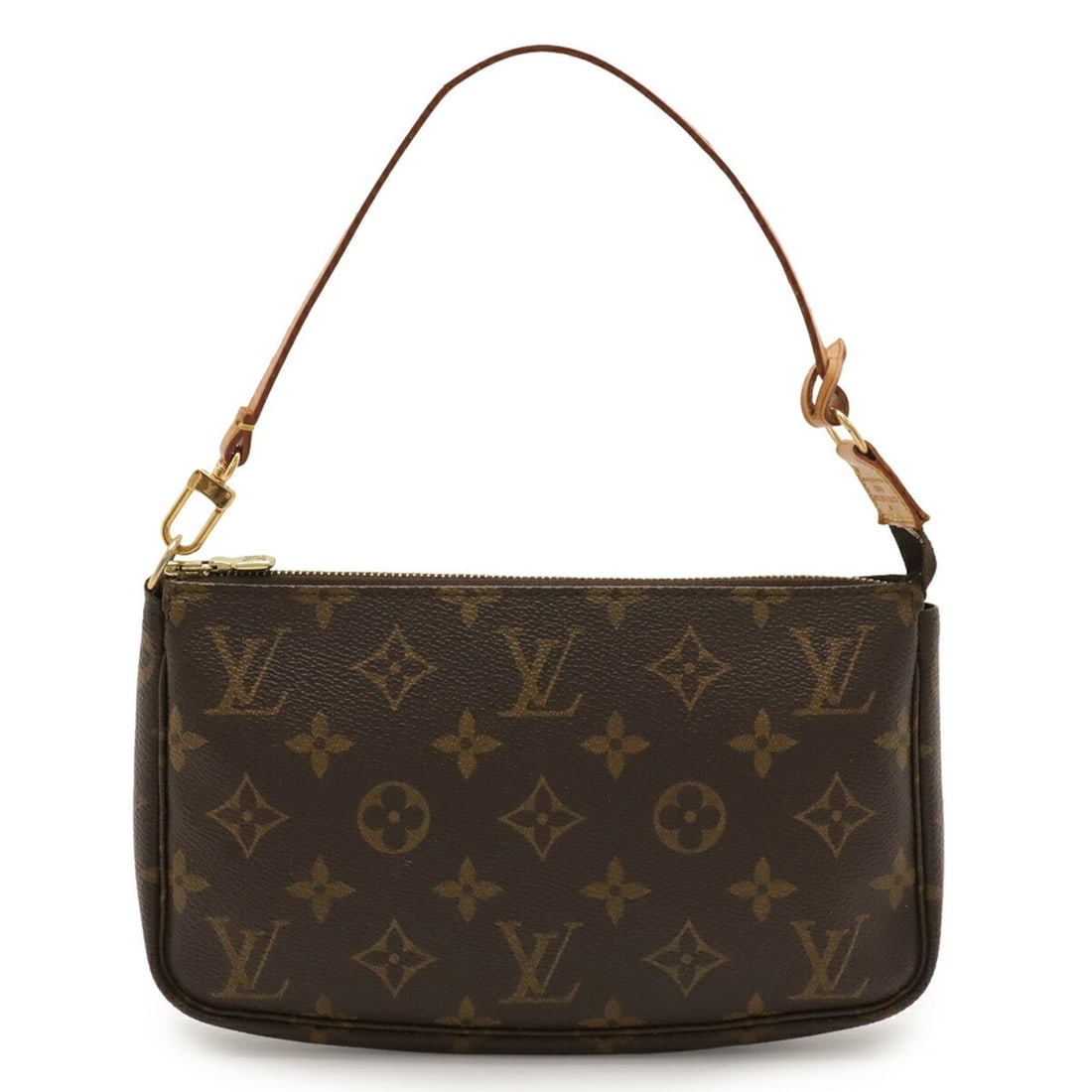 LOUIS VUITTON Monogram Pochette Accessoires Pouch Handbag M51980 (1 of 10)