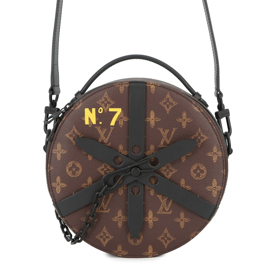 Louis Vuitton Monogram Wheel Box Shoulder Bag M59706 LOUIS VUITTON Black Virgil Abloh: --- Catalog ---Category: SizeSize (HxWxD): 23cm x 24cm x 8cm / 9.05'' x 9.44'' x 3.14''Category: DesignType: Shoulder bagColor: NoirGender: Women,MenMaterial: Monogram Category: GeneralBrand: Louis Vu