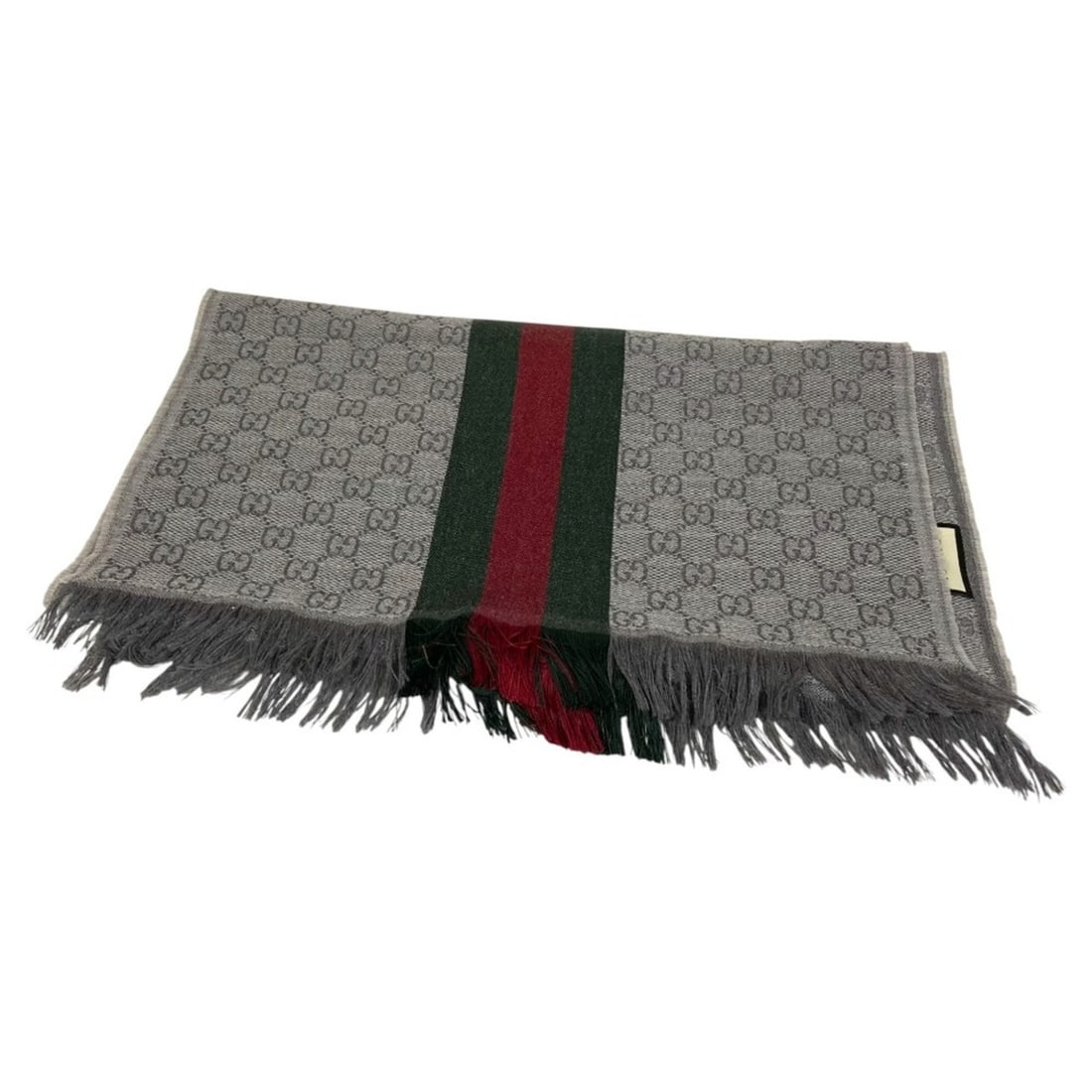 GUCCI Ophidia GG Web Line Wool Silk Scarf, Gray, Women's: --- Catalog ---Category: SizeSize (LxW): 1.88m x 37.5cm / 74.01'' x 14.76''Category: DesignType: StoleColor: GrayGender: WomenMaterial: Wool , Silk Category: GeneralBrand: Gucci--- Item List ---Sectio