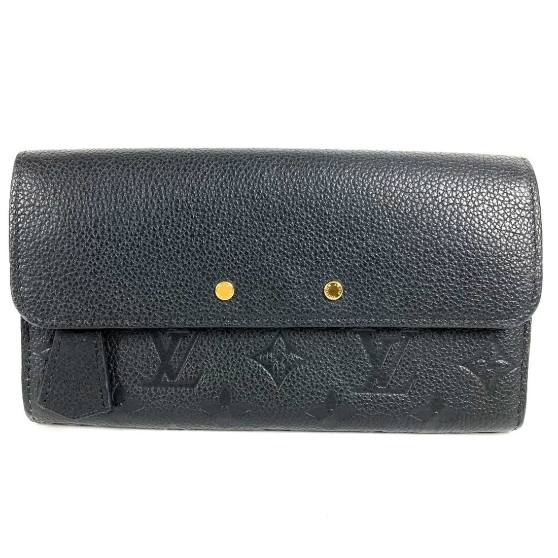 LOUIS VUITTON M61833 Monogram Empreinte Portefeuille Pont Neuf Long Wallet, Flap Leather,: --- Catalog ---Category: SizeSize (HxWxD): 11cm x 19cm / 4.33'' x 7.48''Category: DesignType: Long wallet (bi-fold)Color: Black, NoirGender: Men,Women,UnisexMaterial: Monogram Empreinte Category: Gene