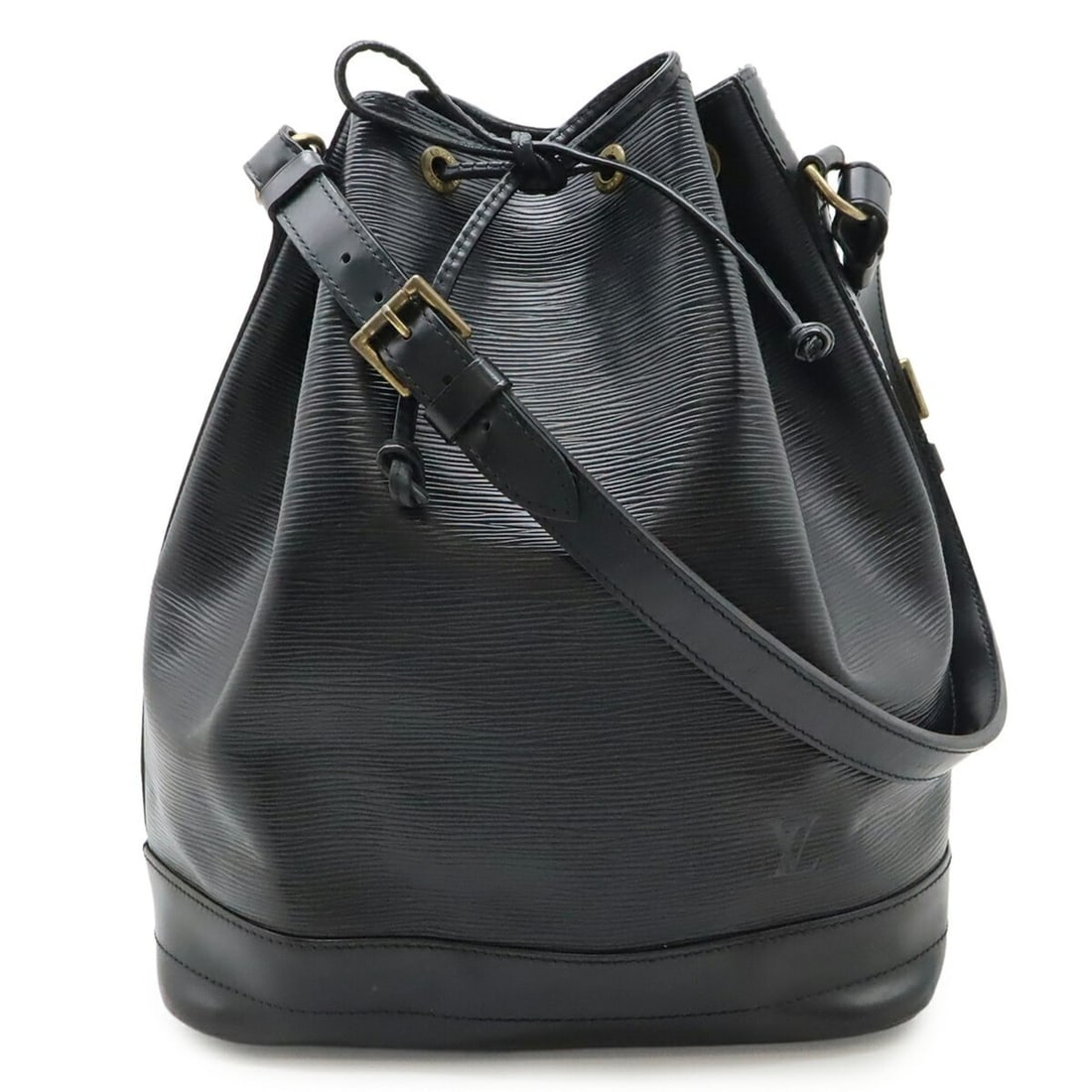 LOUIS VUITTON Epi Noe Shoulder Bag in Noir Black (M59002) (1 of 10)