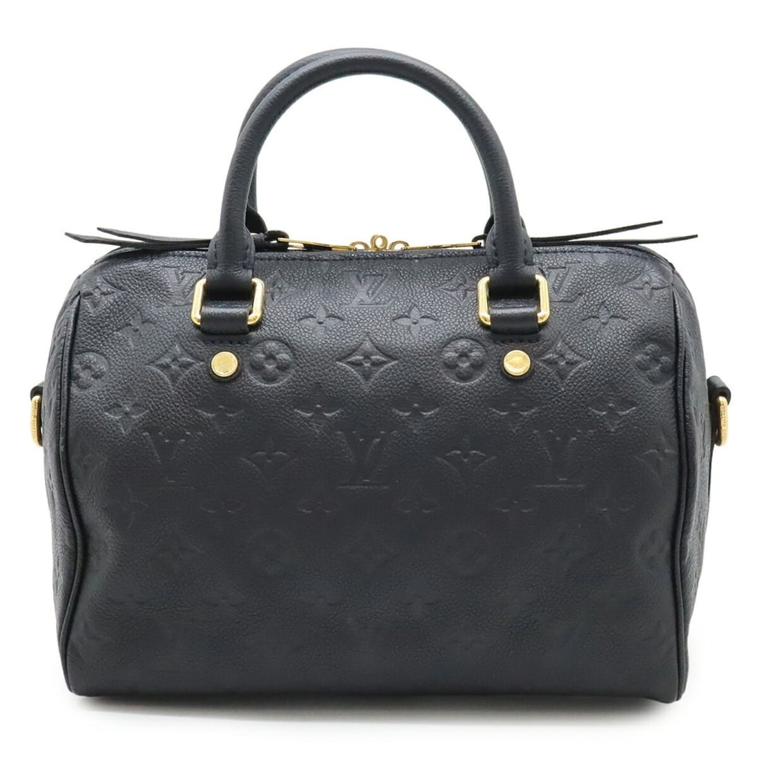 LOUIS VUITTON Monogram Empreinte Speedy Bandouliere 25 Handbag Infini Navy M40762: --- Catalog ---Category: SizeSize (HxWxD): 18.5cm x 26cm x 15.5cm / 7.28'' x 10.23'' x 6.1''Category: DesignType: HandbagColor: NavyGender: WomenMaterial: Monogram Empreinte Category: GeneralMPN: M407