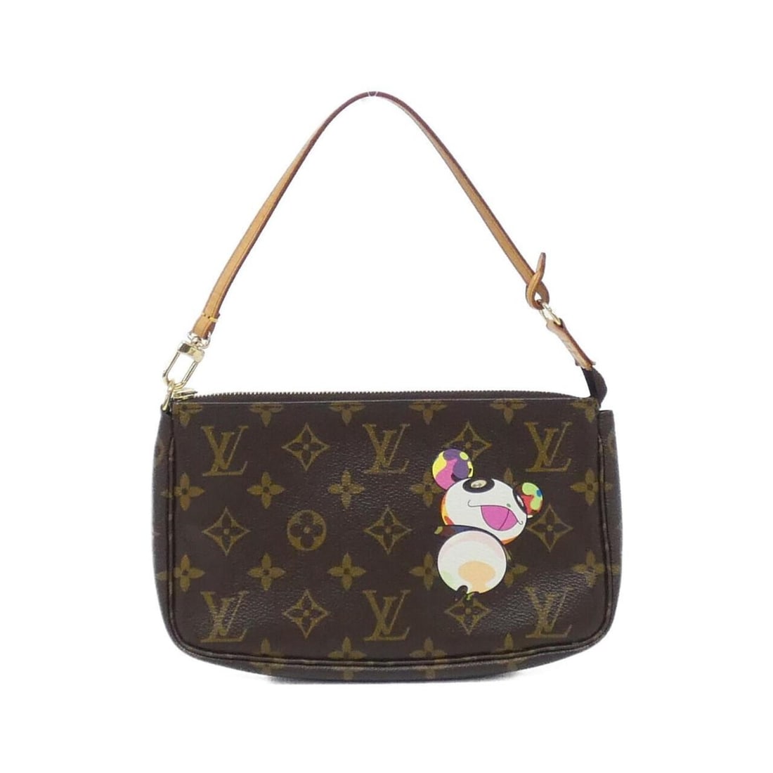 Louis Vuitton Monogram Panda Pochette Accessoires M51981 Accessory Pouch: --- Catalog ---Category: SizeSize (HxWxD): 13cm x 21cm x 3cm / 5.11'' x 8.26'' x 1.18''Category: DesignType: Pochette, PouchColor: MarronGender: WomenMaterial: Coated canvas Category: GeneralBrand: