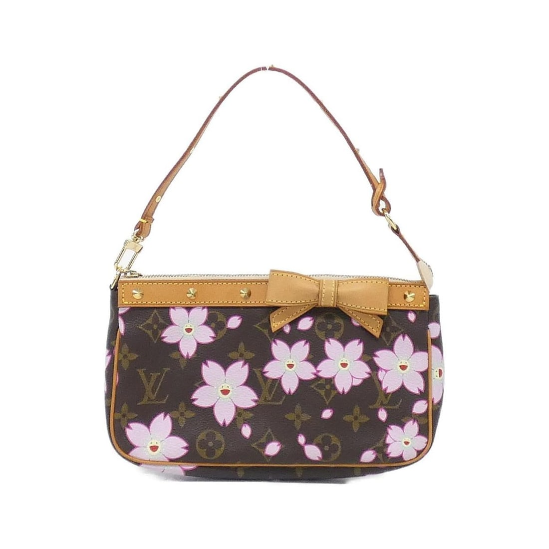 Louis Vuitton Monogram Cherry Blossom Pochette Accessoires M92006 Accessory Pouch (1 of 15)