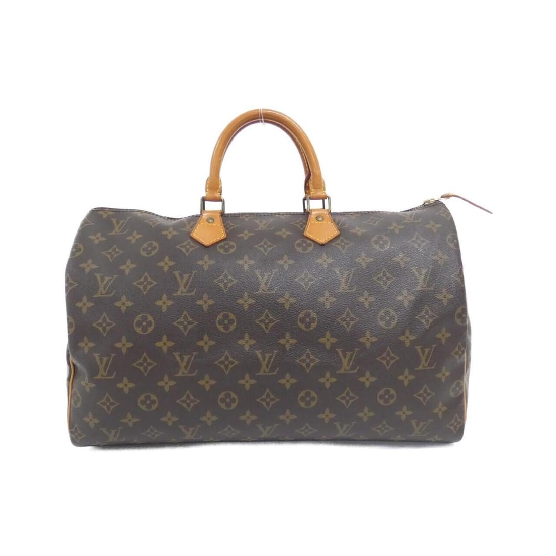 Louis Vuitton Monogram Speedy 40cm Boston Bag M41522: --- Catalog ---Category: SizeSize (HxWxD): 25cm x 40cm x 19cm / 9.84'' x 15.74'' x 7.48''Category: DesignType: Boston bagColor: MarronGender: WomenMaterial: Coated canvas Category: GeneralBrand: Louis