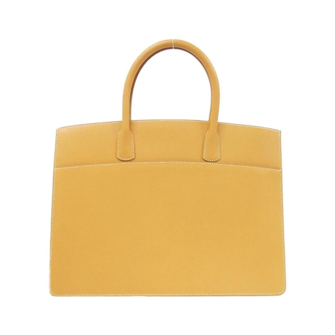 Hermes Hermès White Bass GM Handbag: --- Catalog ---Category: SizeWeight: 1.27kg / 2.79lb.Size (HxWxD): 30cm x 40cm x 13cm / 11.81'' x 15.74'' x 5.11''Handle Length: 33cm / 12.99''Category: DesignType: HandbagColor: NaturalGender: