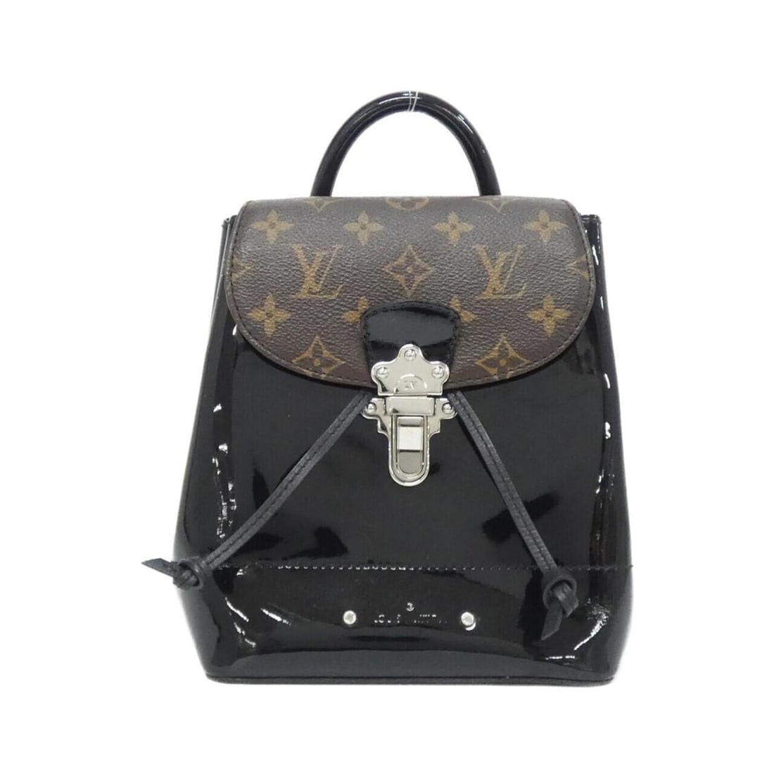 Louis Vuitton Monogram Vernis Miroir Hot Spring Backpack M55769: --- Catalog ---Category: SizeWeight: 600g / 1.32lb.Size (HxWxD): 21cm x 18cm x 12cm / 8.26'' x 7.08'' x 4.72''Strap Length: 71cm - 107cm / 27.95'' - 42.12''Category: DesignType: BackpackColor: