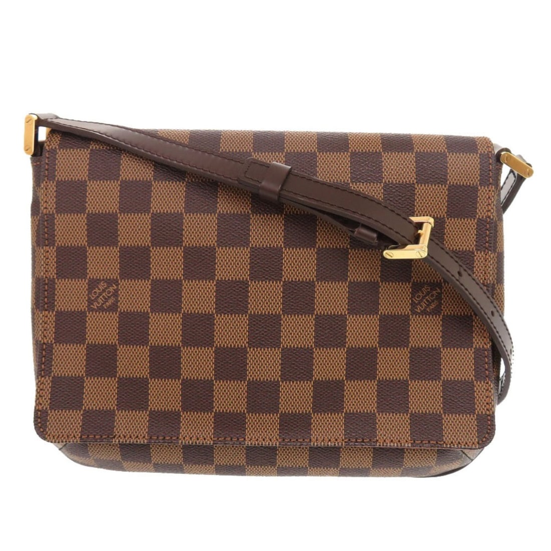 Excellent condition Louis Vuitton Musette Tango Damier N51255 brown shoulder bag LV 1848 (1 of 11)