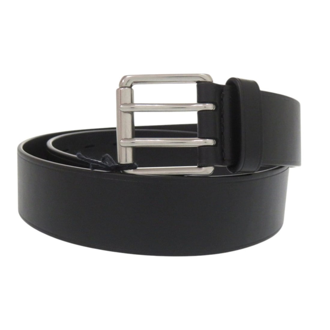 Like new Bottega Veneta Cintura French 85cm (34") CINTURA FRENCH 649377 VMAU3 Silver hardware Black (1 of 20)