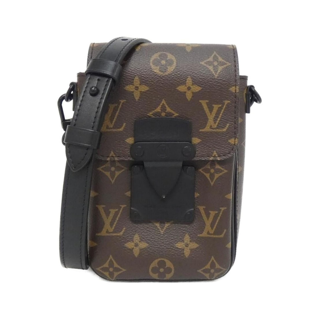 Louis Vuitton Monogram Macassar S-Lock Vertical Wearable Wallet M81522 Shoulder Bag: --- Catalog ---Category: SizeWeight: 450g / 15.87oz.Size (HxWxD): 19cm x 12cm x 7cm / 7.48'' x 4.72'' x 2.75''Strap Length: 107cm - 131cm / 42.12'' - 51.57''Category: DesignType: Shoulder bagColor: Bl