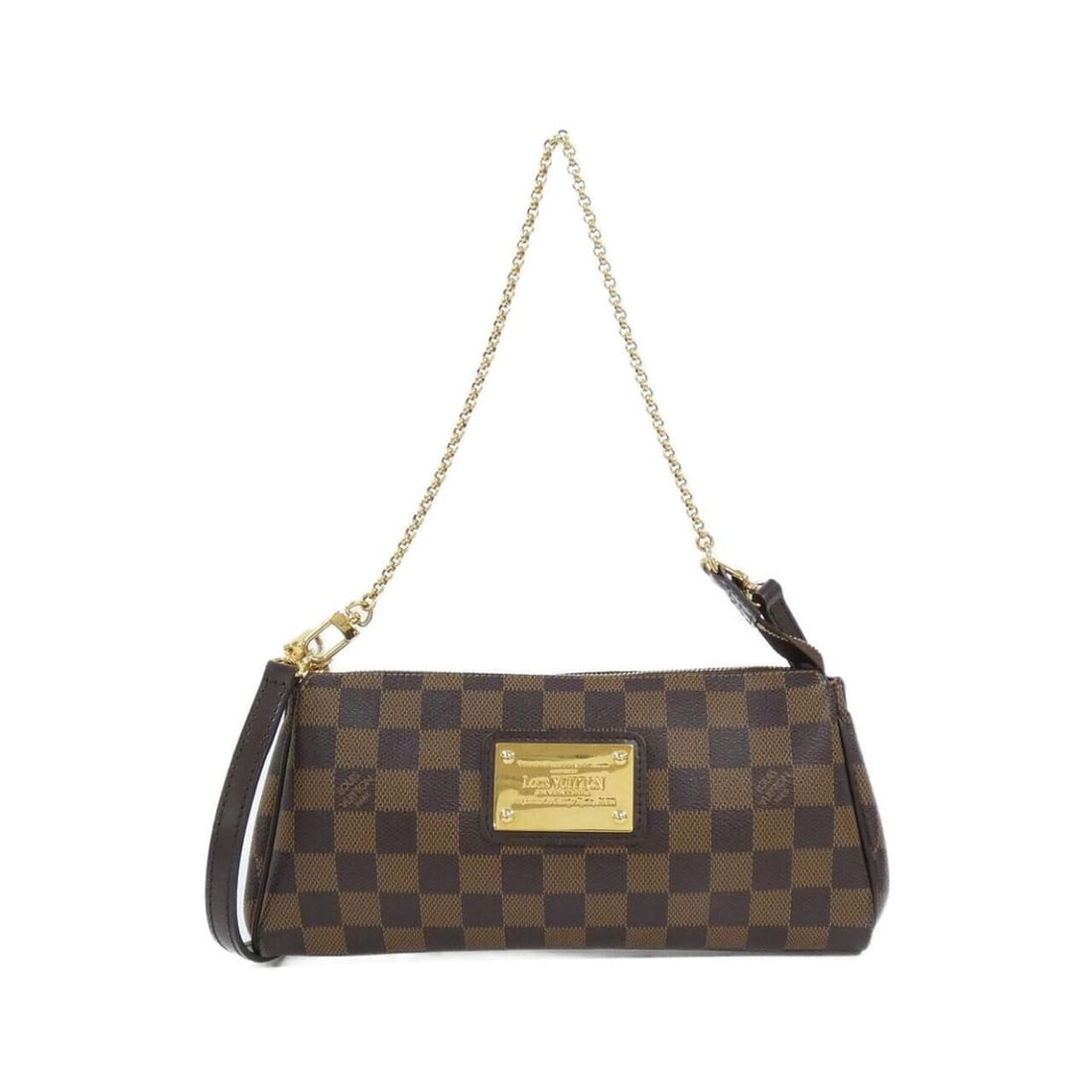 Louis Vuitton Damier Eva N55213 Shoulder Bag: --- Catalog ---Category: SizeSize (HxWxD): 13cm x 26cm x 4cm / 5.11'' x 10.23'' x 1.57''Category: DesignType: Shoulder bagColor: BrownGender: Women,MenMaterial: Coated canvas Category: GeneralMPN: N55