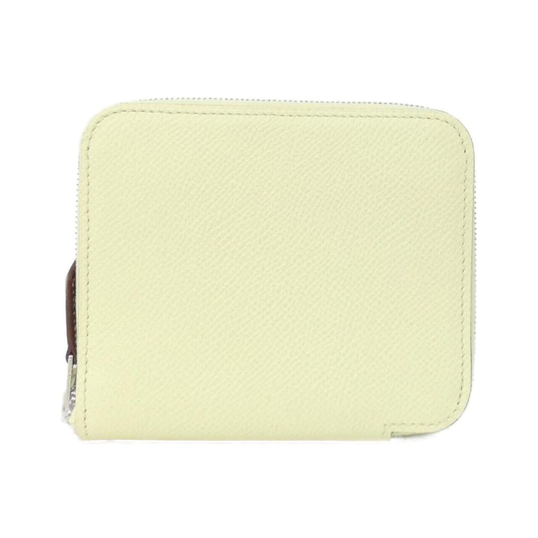 Hermes Hermès FAUBOURG RAINBOW Silk in Compact 085877CK Wallet: --- Catalog ---Category: SizeSize (HxWxD): 9cm x 11cm x 1.5cm / 3.54'' x 4.33'' x 0.59''Category: DesignType: Wallet (bi-fold)Color: Beige, JauneGender: Women,MenMaterial: Epsom leather , Silk Categor