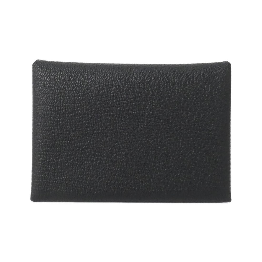 Hermes Hermès Calvi Duo 082977CK Wallet/Coin Case: --- Catalog ---Category: SizeSize (HxWxD): 7cm x 10cm x 1.5cm / 2.75'' x 3.93'' x 0.59''Category: DesignType: Coin purse/coin caseColor: BlackGender: Women,MenMaterial: Chevre leather Category: Genera