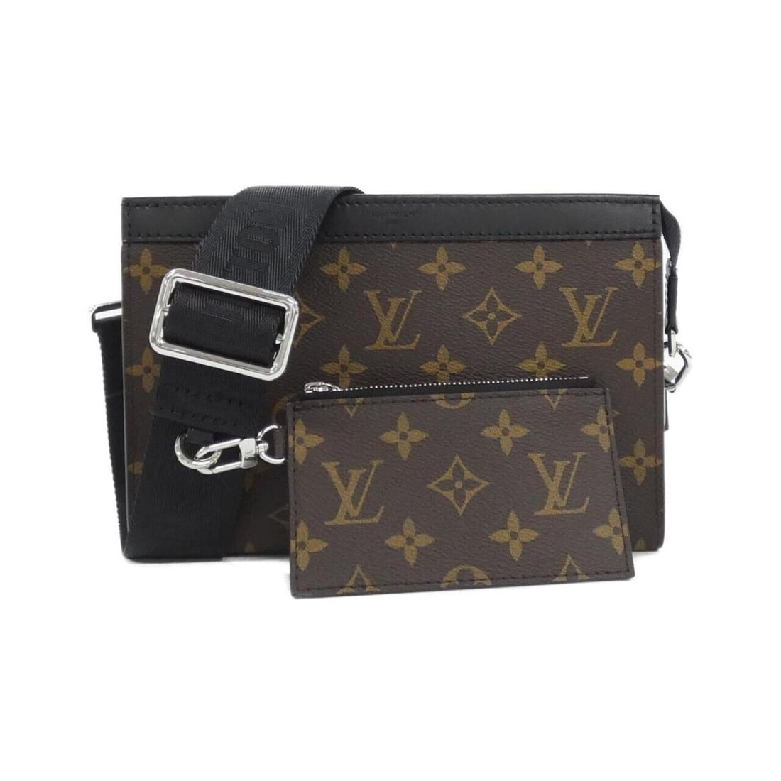 Louis Vuitton Monogram Macassar Gaston Wearable Wallet M14036 Shoulder Bag (1 of 17)