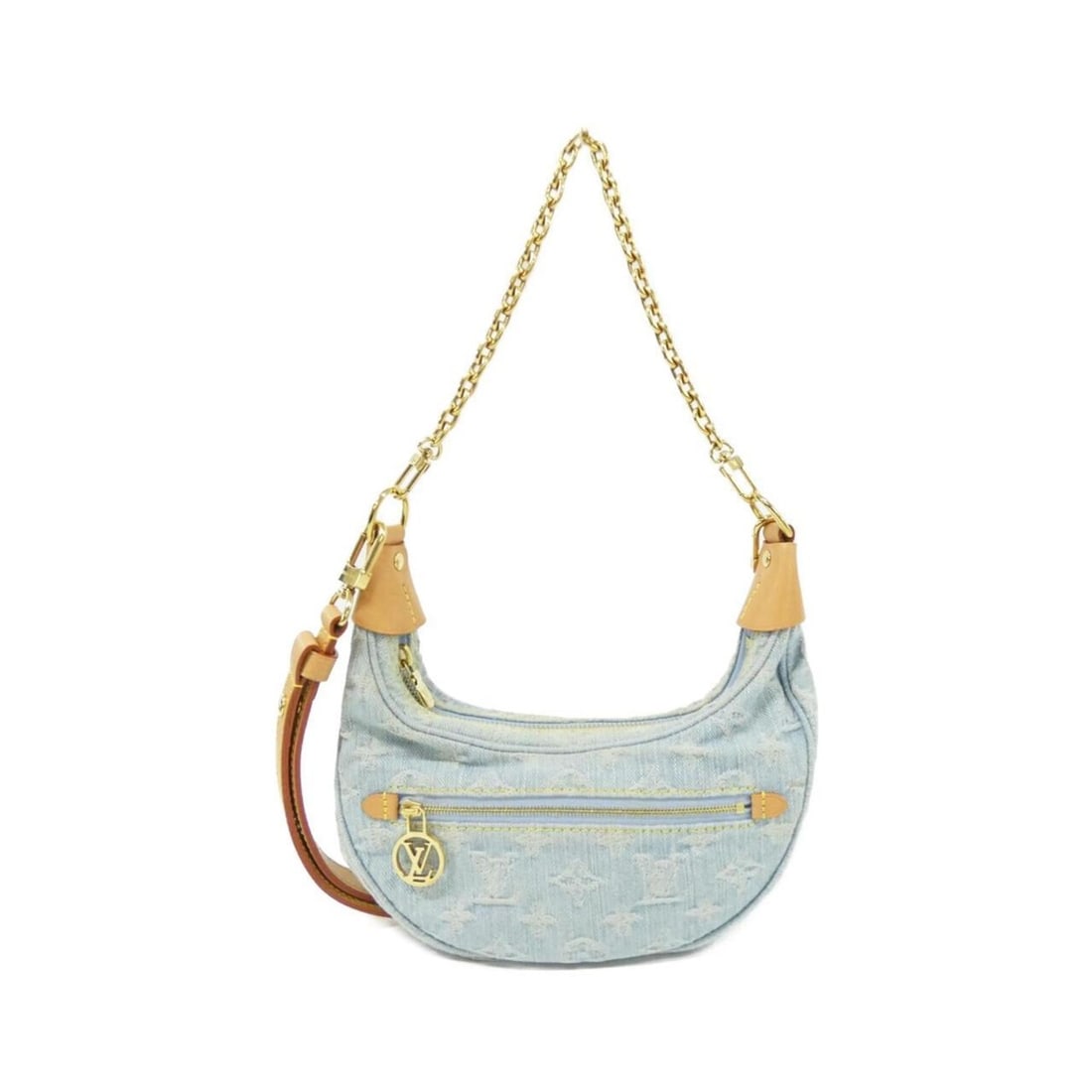 Louis Vuitton Monogram Denim (LV by the Pool) Loop M24846 Handbag: --- Catalog ---Category: SizeWeight: 340g / 11.99oz.Size (HxWxD): 11cm x 22cm x 6cm / 4.33'' x 8.66'' x 2.36''Strap Length: 66cm - 88cm / 25.98'' - 34.64''Category: DesignType: HandbagColor: Sky blueG