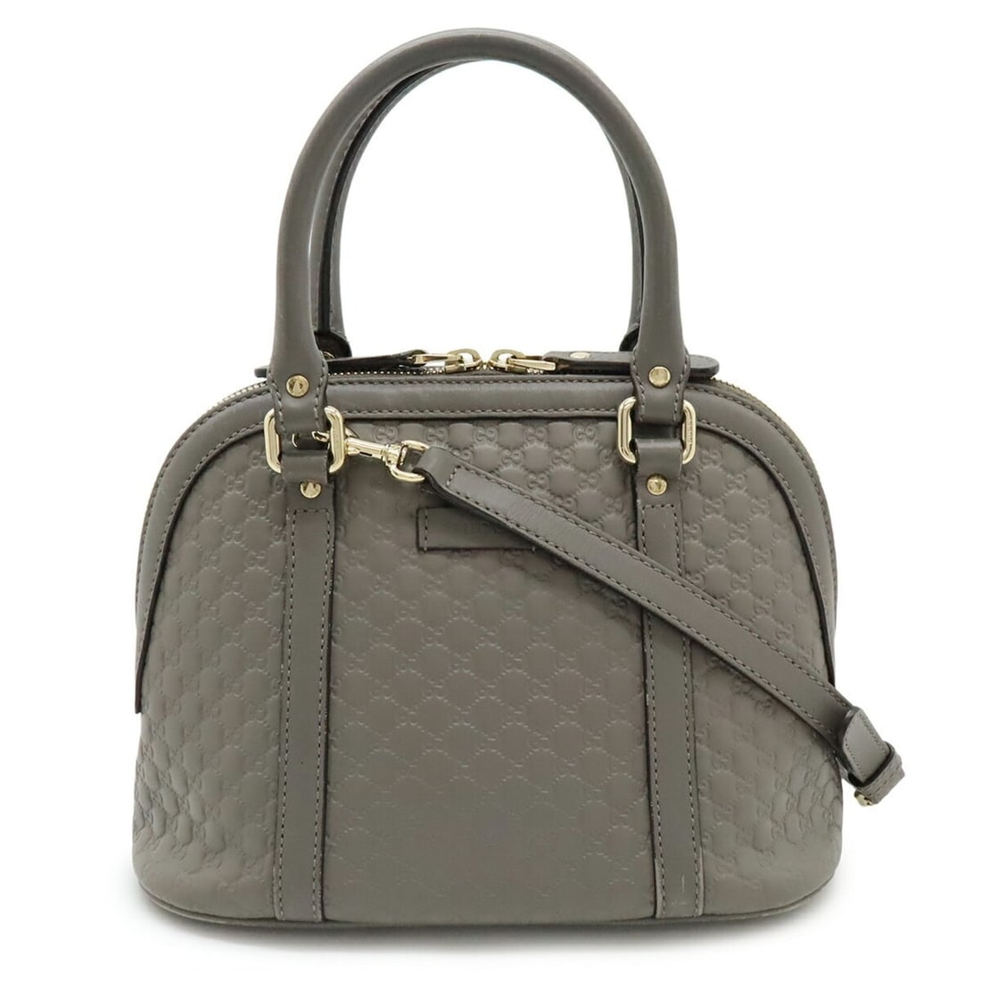 GUCCI Micro Guccissima Handbag/Shoulder Bag in Black Leather (449654): --- Catalog ---Category: SizeSize (HxWxD): 17cm x 24cm x 12cm / 6.69'' x 9.44'' x 4.72''Category: DesignType: Handbag, Shoulder bagColor: BlackGender: WomenMaterial: Leather Category: GeneralMPN: