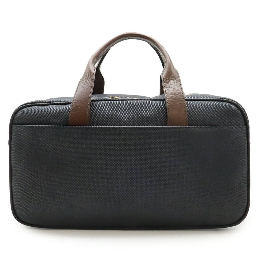 BOTTEGA VENETA Marco Polo Boston Bag, Travel Handbag, PVC Leather, Black, 212082 (1 of 11)