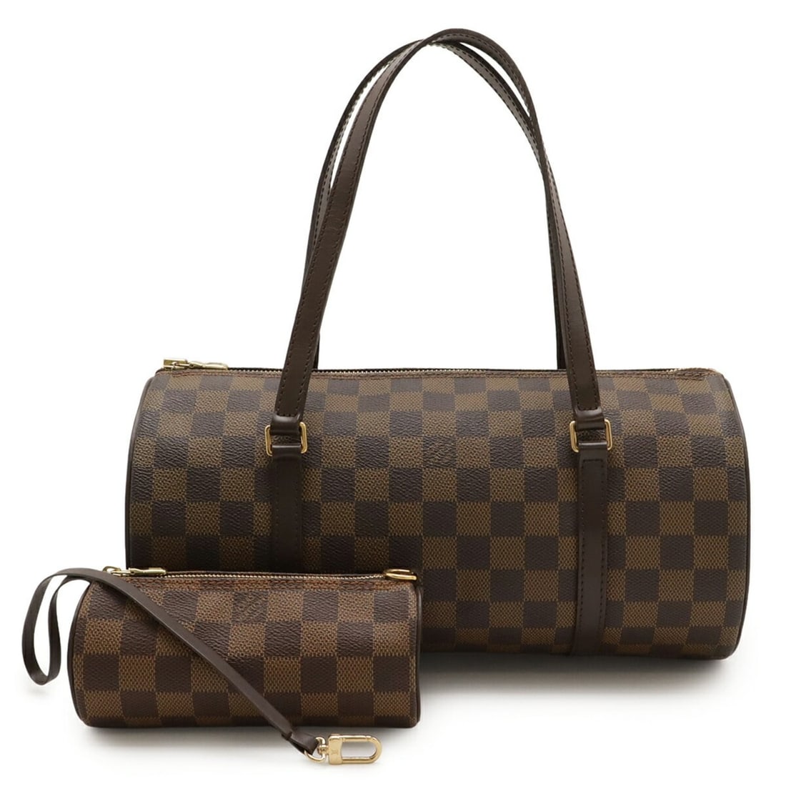 LOUIS VUITTON Damier Papillon 30 Handbag/Shoulder Bag N51303: --- Catalog ---Category: SizeSize (HxWxD): 14.5cm x 30.5cm x 14.5cm / 5.7'' x 12'' x 5.7''Category: DesignType: Handbag, Pouch, Shoulder bagColor: BrownGender: Women,MenMaterial: PVC Category: General
