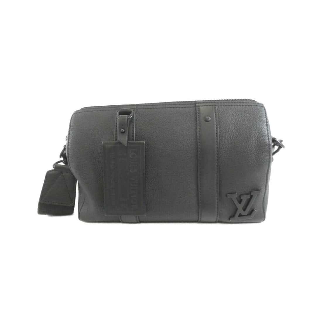 Louis Vuitton LV Aerogram City Keepall M59255 Shoulder Bag: --- Catalog ---Category: SizeSize (HxWxD): 16cm x 26cm x 11cm / 6.29'' x 10.23'' x 4.33''Category: DesignType: Shoulder bagColor: BlackGender: WomenMaterial: Leather Category: GeneralBrand: Louis