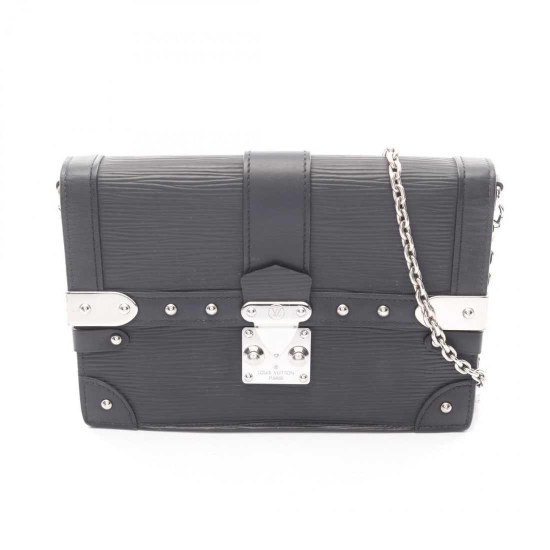 Louis Vuitton Portefeuille Trunk Shoulder Bag in Epi Leather, Black, Women's, M67507: --- Catalog ---Category: SizeSize (HxWxD): 13.5cm x 19cm x 4.5cm / 5.31'' x 7.48'' x 1.77''Category: DesignType: Shoulder bagColor: Black, NoirGender: WomenMaterial: Epi leather Category: GeneralMPN: