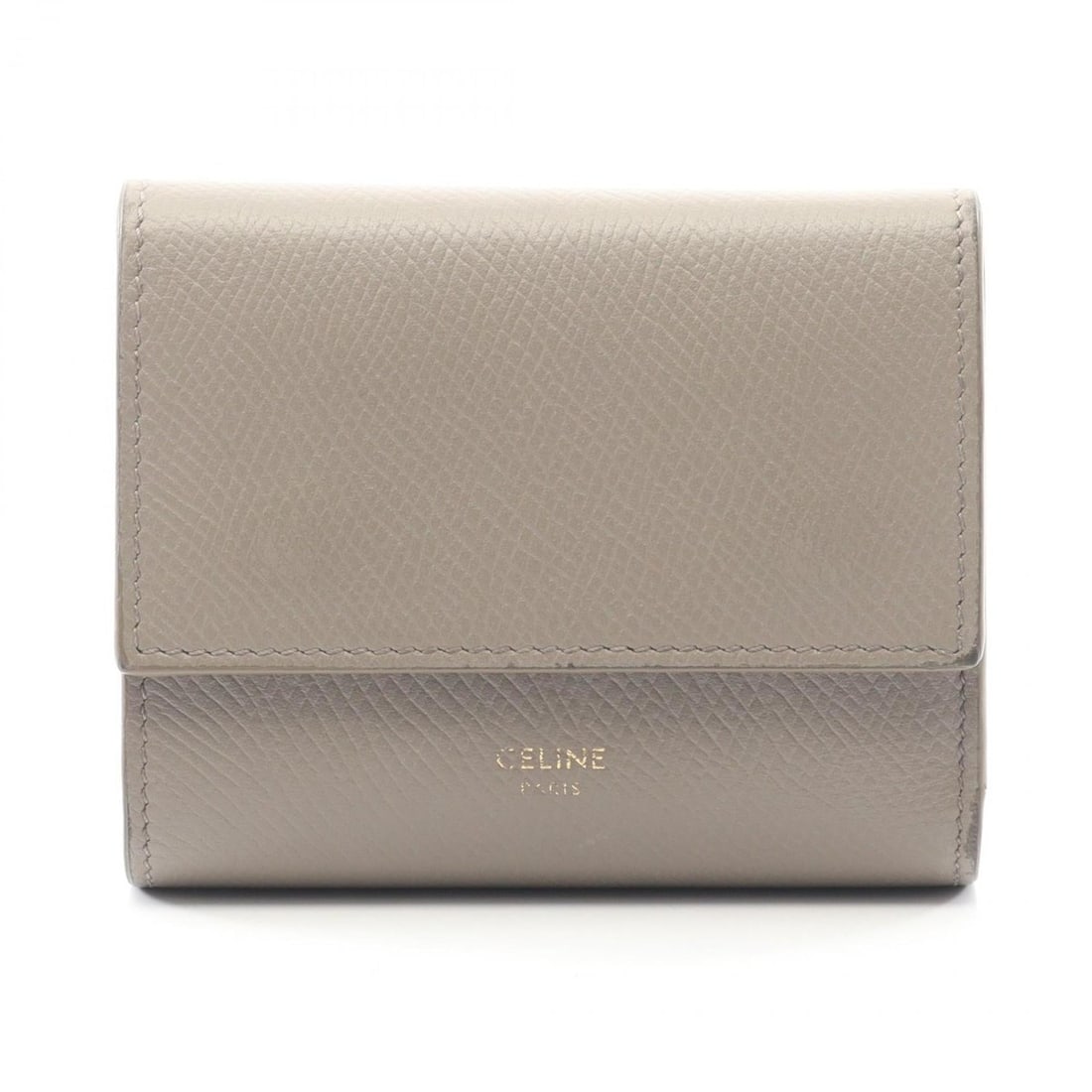 Celine Small Trifold Wallet, Leather, Women's, Beige, 10B573: --- Catalog ---Category: SizeSize (HxWxD): 8.5cm x 10.5cm x 3cm / 3.34'' x 4.13'' x 1.18''Category: DesignType: Wallet (tri-fold)Color: BeigeGender: WomenMaterial: Leather Category: GeneralMPN: 10B573