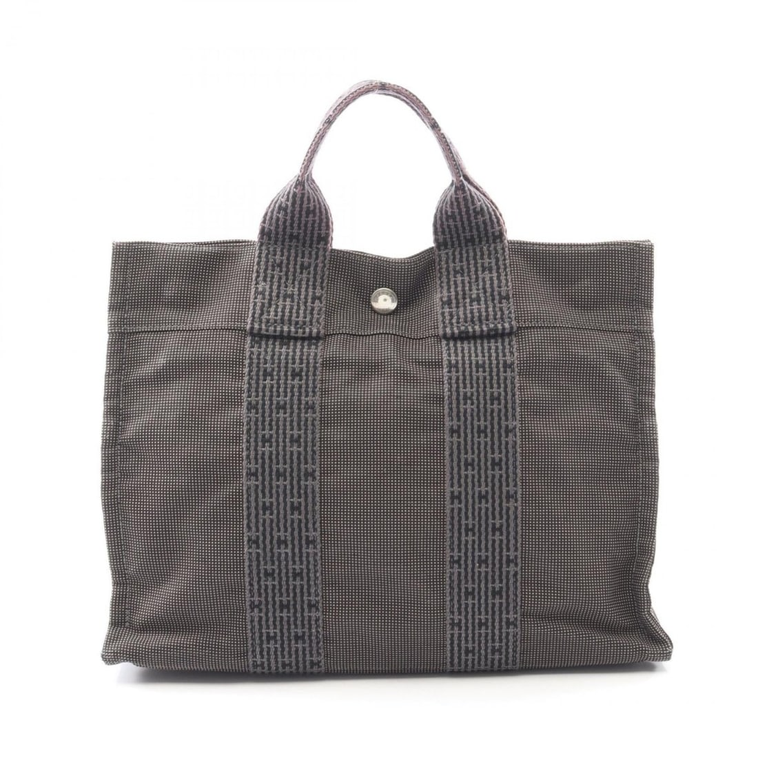 Hermes Hermès Air Line PM Tote Bag, Canvas/Nylon Canvas, Women's, Gray: --- Catalog ---Category: SizeSize (HxWxD): 23cm x 30cm x 8cm / 9.05'' x 11.81'' x 3.14''Category: DesignType: Tote bagColor: GrayGender: WomenMaterial: Nylon canvas , Canvas Category: GeneralBrand: He