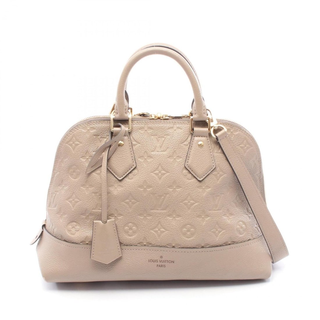 Louis Vuitton Neo Alma PM Handbag, Monogram Empreinte Leather, Beige, M44885, Women's (1 of 17)