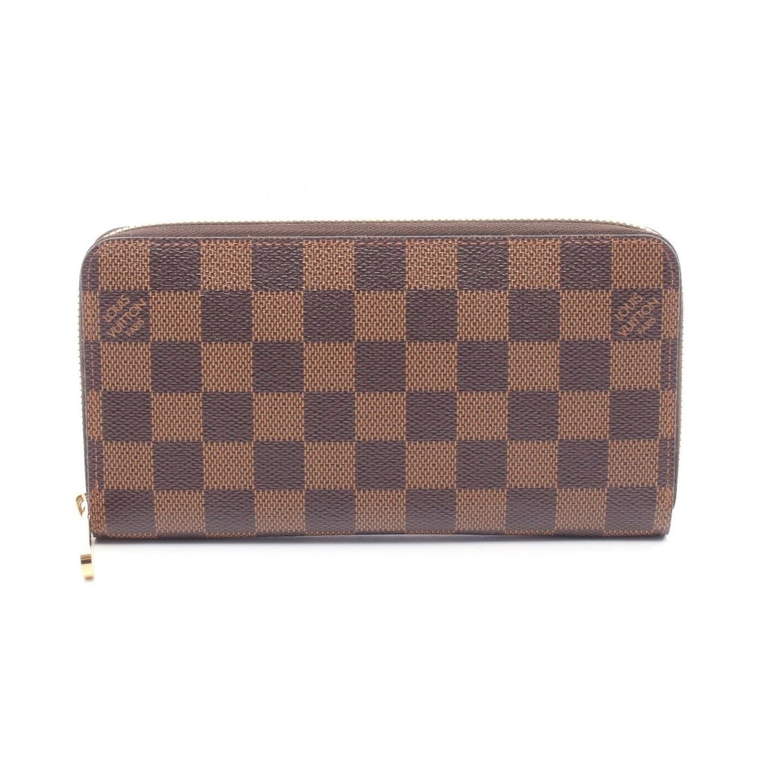 Louis Vuitton Zippy Wallet, Round Long Coated Canvas, Damier Leather, Men's and Women's, Brown,: --- Catalog ---Category: SizeSize (HxWxD): 10cm x 19cm x 2cm / 3.93'' x 7.48'' x 0.78''Category: DesignType: Long wallet (bi-fold)Color: Brown, EbeneGender: Men,WomenMaterial: Coated canvas , Leather