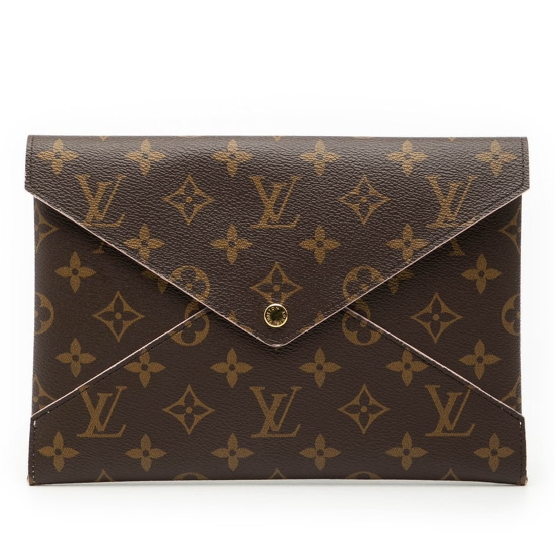 Louis Vuitton Monogram Pochette Kirigami Clutch Bag, Second and Pouch 3-Piece Set M62034 Brown: --- Catalog ---Category: SizeSize (HxWxD): 16.5cm x 16cm x 1.5cm / 6.49'' x 6.29'' x 0.59''Category: DesignType: Clutch bag, Pochette, PouchColor: BrownGender: WomenMaterial: PVC , Leather Category: G
