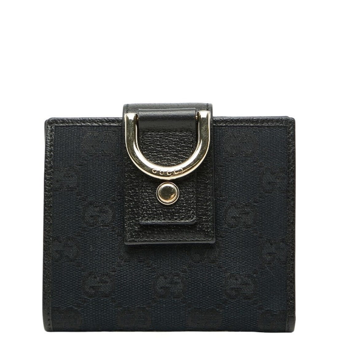 Gucci GG Canvas Abby Bifold Wallet 1414211 Black Leather Women's GUCCI: --- Catalog ---Category: SizeSize (HxWxD): 9.5cm x 10.5cm x 1.5cm / 3.74'' x 4.13'' x 0.59''Category: DesignType: Wallet (bi-fold)Color: BlackGender: WomenMaterial: Canvas , Leather Category: GeneralM