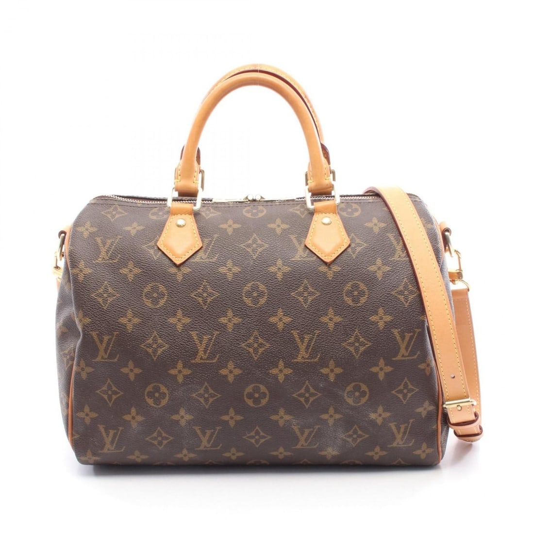 Louis Vuitton Speedy 30 Handbag, Coated Canvas and Leather, Monogram, Women's, Brown, M41108: --- Catalog ---Category: SizeSize (HxWxD): 22cm x 30cm x 17cm / 8.66'' x 11.81'' x 6.69''Category: DesignType: HandbagColor: BrownGender: WomenMaterial: Coated canvas , Leather Category: GeneralMPN: M