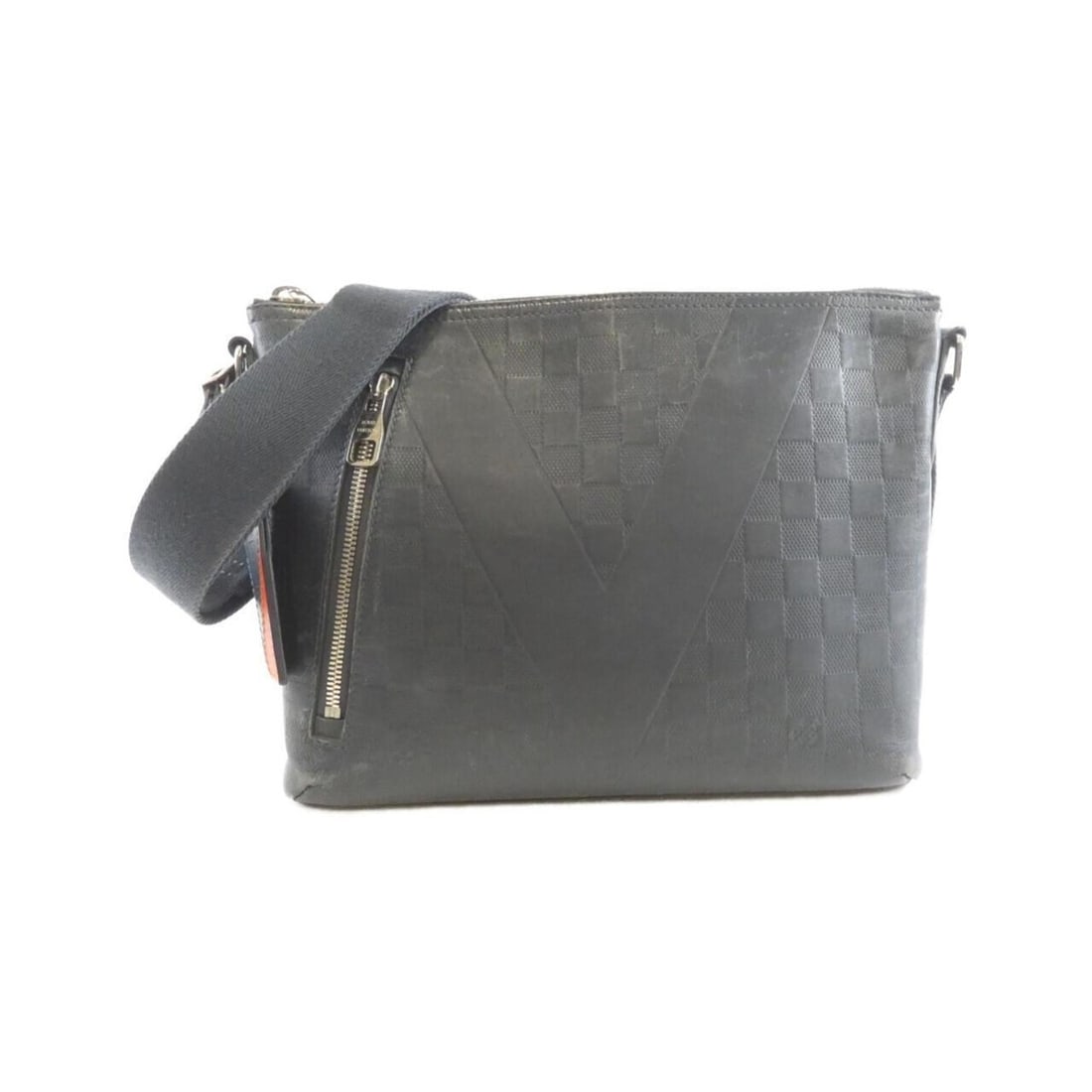 Louis Vuitton Damier Infini Mic PM N41637 Shoulder Bag: --- Catalog ---Category: SizeSize (HxWxD): 23cm x 28cm x 8cm / 9.05'' x 11.02'' x 3.14''Category: DesignType: Shoulder bagColor: CosmosGender: MenMaterial: Leather Hardware Color: SilverLeather/Fur Ty