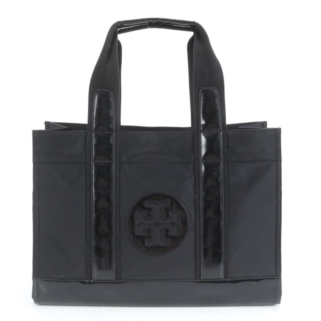Tory Burch logo leather tote bag, shoulder black, women's: --- Catalog ---Category: SizeSize (HxWxD): 28cm x 41cm x 17cm / 11.02'' x 16.14'' x 6.69''Handle Length: 47cm / 18.5''Category: DesignType: Shoulder bag, Tote bagColor: BlackGender: WomenMaterial: Lea